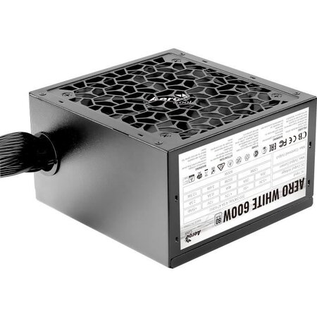 AEROCOOL Aero White 600W (80Plus) - Alimentation PC non modulaire