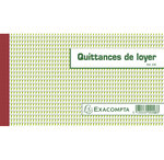 Manifold Quittances De Loyer 12 5x21cm 50 Feuillets Tripli Autocopiants - X 10 - Exacompta
