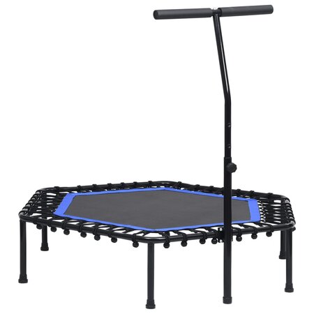 vidaXL Trampoline de fitness avec poignée 122 cm