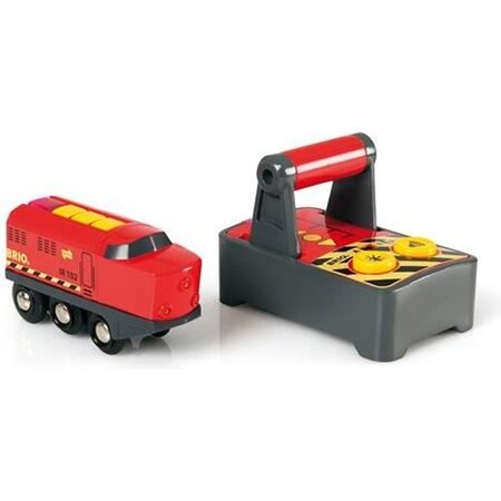 Brio World Train Express Radiocommandé - Accessoire son & lumiere Circuit de train en bois - Ravensburger - Mixte des 3 ans - 33213