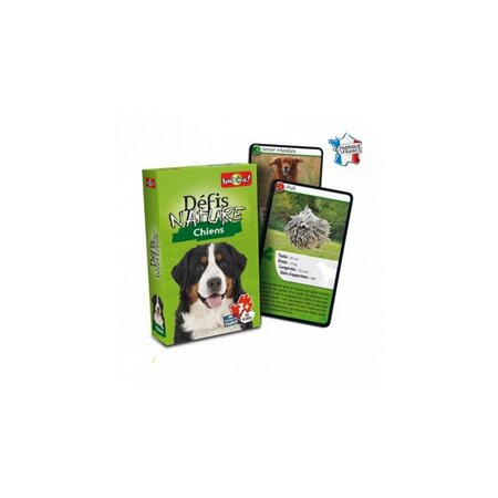 Defis Nature Chiens jeu de carte