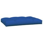 vidaXL Coussins de palette 5 Pièces bleu royal tissu