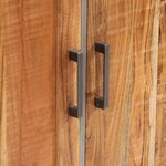 vidaXL Buffet 65 x 30 x 75 cm Bois d'acacia massif