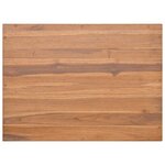 vidaXL Armoire murale de salle de bain 60x45x30 cm Bois de teck massif