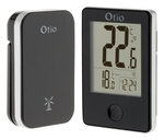 Thermomètre int/ext sans fil Noir - Otio