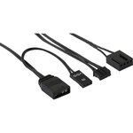 AEROCOOL Astro 12 Pro (Pack de 3) - Ventilateur 120mm A-RGB pour boitier