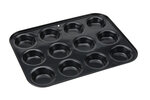 Moule à muffins avec revêtement anti-adhésif - 32 x 24 cm - En acier carbone - Convient aux fours