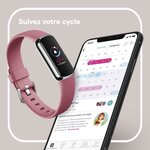 FITBIT - Luxe orchidée - Acier inoxydable platine