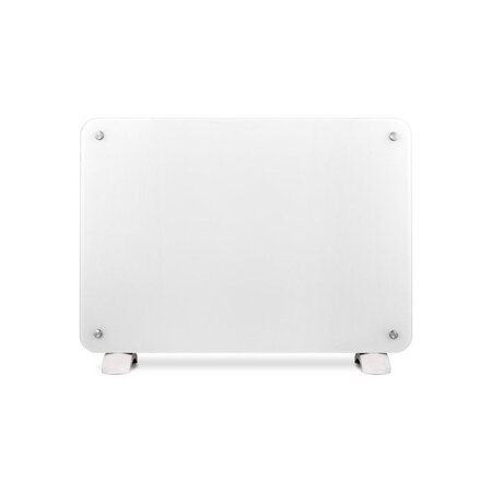 Panneau rayonant en verre blanc 1000w