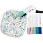 Pochette de 6 marqueurs pointe fine PILOT PINTOR métal