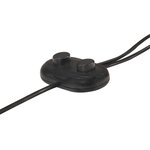 vidaXL Lampadaire avec 2 abat-jour Laiton E27 Fonte
