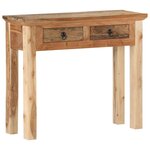 vidaXL Table console 90 5x30x75 cm Bois d'acacia et de récupération