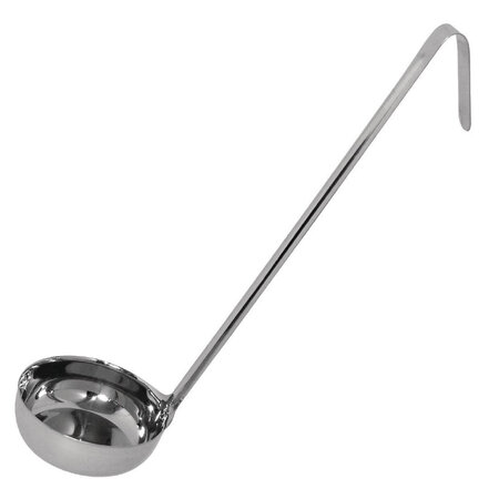 Louche inox à fond plat professionnelle 112 ml - vogue -  - acier inoxydable