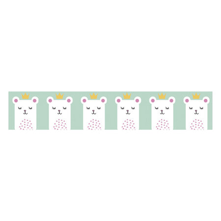 Washi tape little princesse  15mm  rouleau 10m