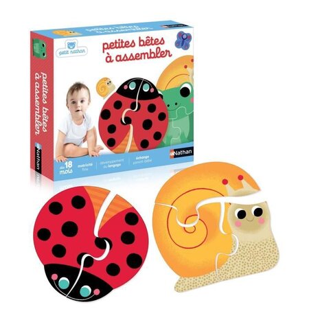 Petit nathan - 4 petites betes a assembler