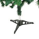 vidaXL Arbre de Noël artificiel pré-éclairé/boules 180 cm 564 branches