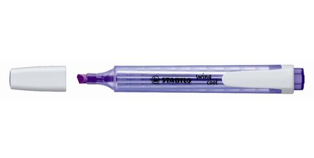 Surligneur de poche swing cool pte biseautée 1 - 4 mm lavande stabilo