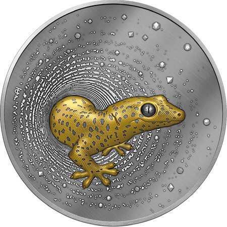 Pièce de monnaie en Argent 1000 Francs g 31.1 (1 oz) Millésime 2023 Herpeton GECO