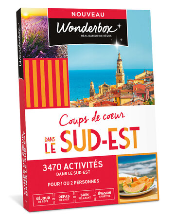 Coffret cadeau - WONDERBOX - Coups de cœur dans le Sud-Est