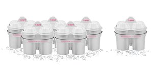 Lot de 6 Cartouches filtrantes Longlife blanc BWT