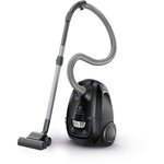 ELECTROLUX EUSC64-EB - Aspirateur traineau avec sac - silencieux 68db - 3,5L - rayon XXL 12m - brosse parquet - Noir