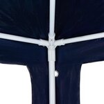 vidaXL Tente de réception 3x6 m PE Bleu