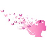 Stickers muraux papillons