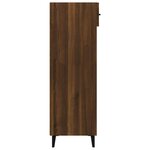 vidaXL Meuble à chaussures Chêne marron 60x35x105 cm Bois d'ingénierie