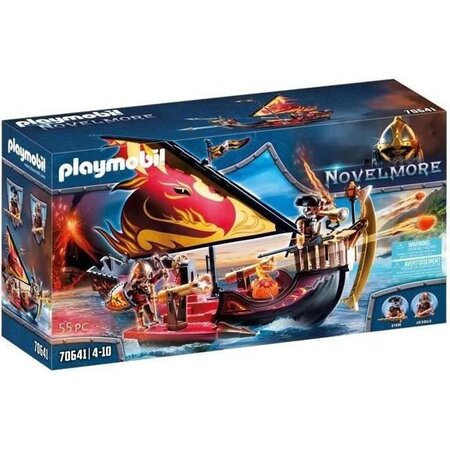 Playmobil - 70641 - navire de combat des burnham raiders