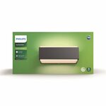 Philips mygarden applique murale led stratosphere 2x4 5 w 1648793p0