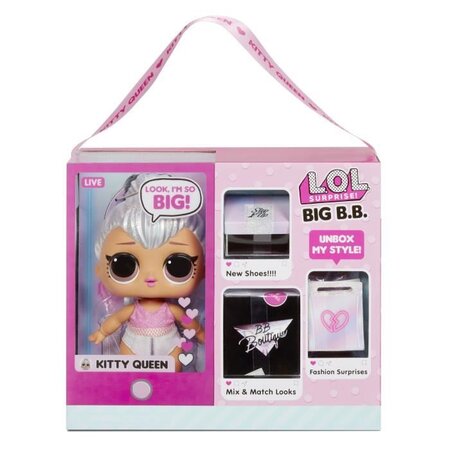L.o.l. Surprise big b.b.doll kitty queen