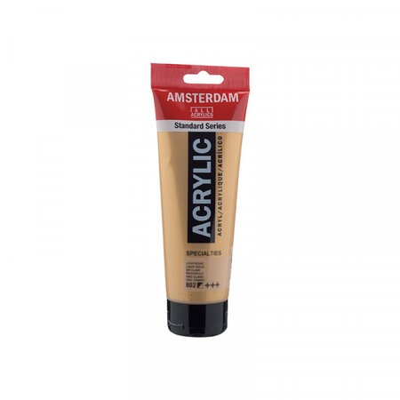 Tube peinture acrylique or clair 250 ml - amsterdam royal talens