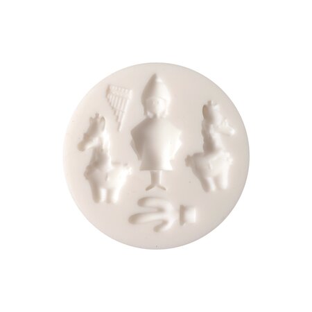 Loisirs créatifs diy - moule silicone diamètre 7cm - amérique du sud