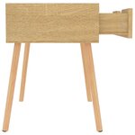 vidaXL Tables de chevet 2 Pièces Chêne sonoma 40x40x56 cm Aggloméré