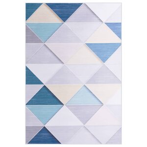 vidaXL Tapis imprimé Multicolore 160x230 cm Tissu