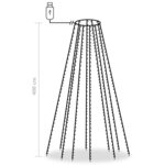 vidaXL Guirlande lumineuse d'arbre de Noël 400 LED Blanc froid 400 cm