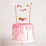 Décorations pour gâteaux - Cœur & Love