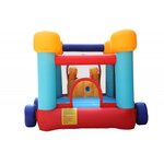 Château gonflable bobby avec toboggan et escalade 4m60  souffleur et sac de rangement inclus