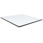 vidaXL Sommier tapissier Gris foncé Tissu 160x200 cm