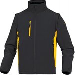 Veste softshell MYSEN 2 coloris gris taille M
