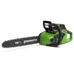 Greenworks kit de scie à chaîne 40 v 40 cm