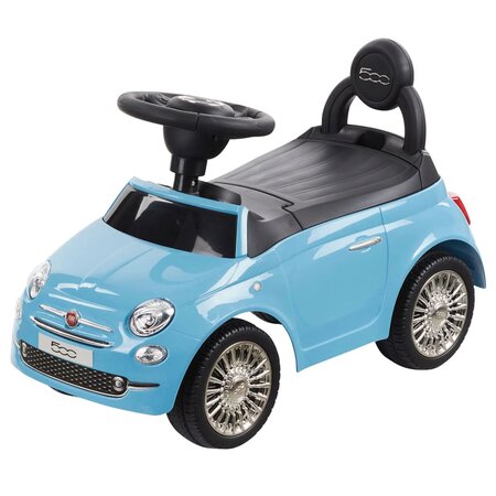Jamara voiture à pousser fiat 500 bleu