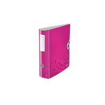 Leitz classeur a levier 180° 80 mm wow rose
