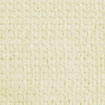 vidaXL Voile d'ombrage 160 g/m² Crème 6x7 m PEHD