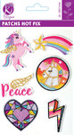 Patch thermocollant licorne 6 pièces
