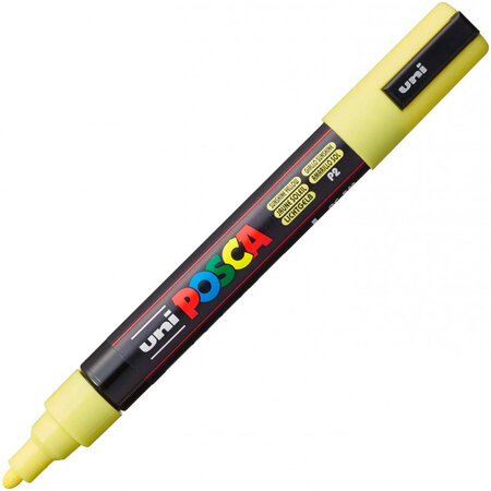 Marqueur Posca PC-5M jaune soleil pointe moyenne conique