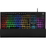 THE G-LAB Gaming Tellurium Clavier rétroéclairé - Avec Logiciel - Repose poignet - FR
