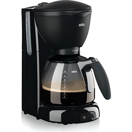 Braun kf560/1 cafetiere filtre caféhouse puraroma plus - noir