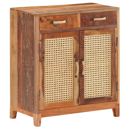 vidaXL Buffet 65x35x75 cm Bois de récupération solide