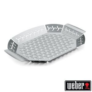 Panier a légumes WEBER - grand modele, acier inoxydable